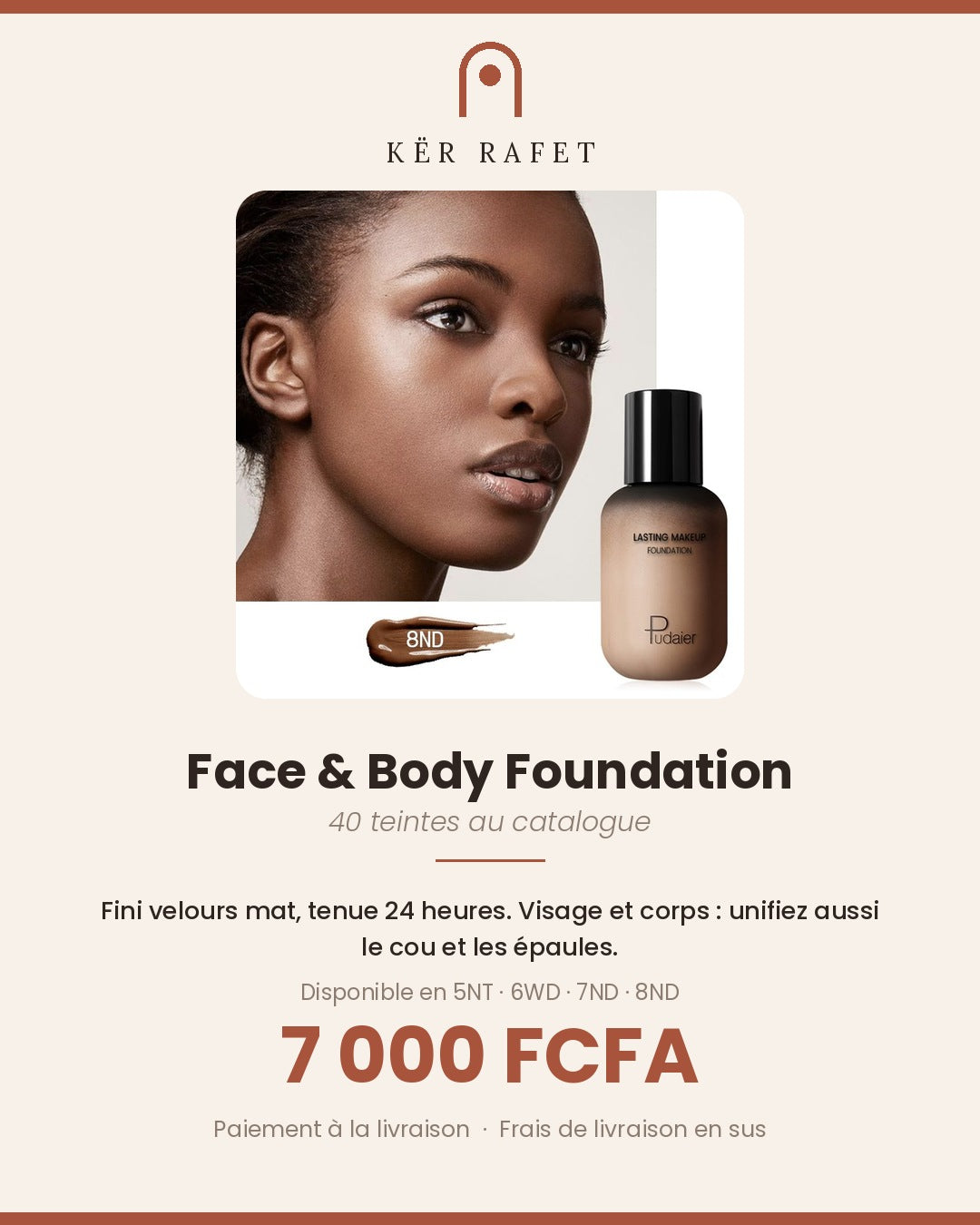 Face & Body Foundation